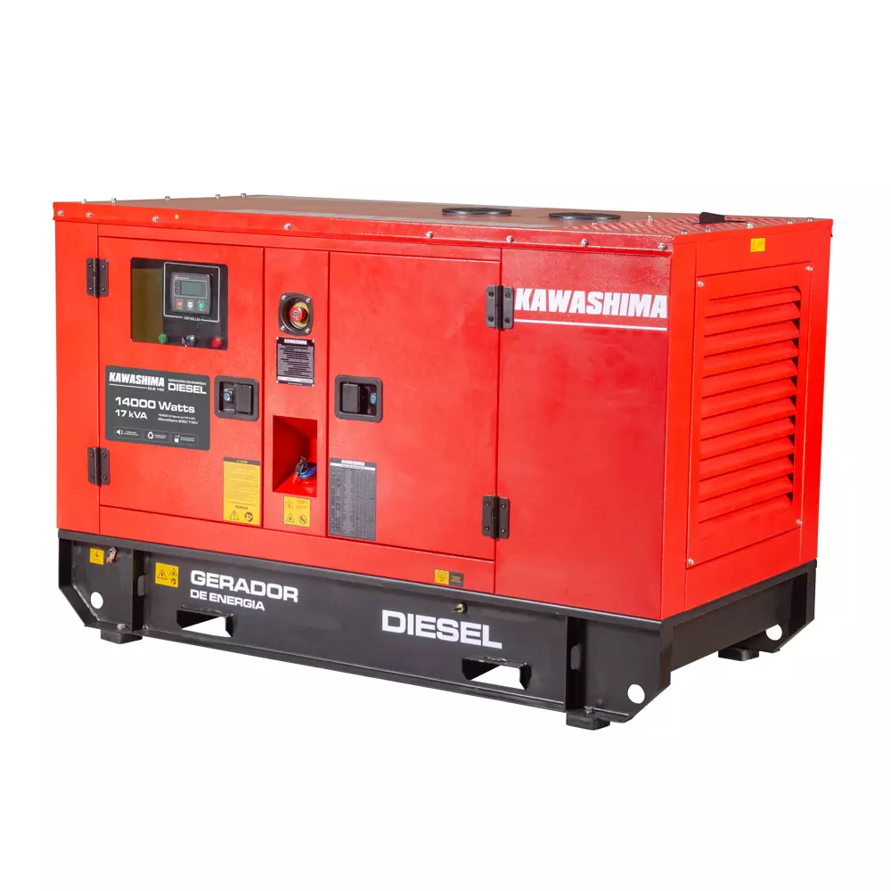 GRUPO GERADOR PRIME DLS-140S KAWASHIMA A DIESEL GRUPO GERADOR PRIME DLS-140S KAWASHIMA A DIESEL